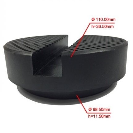 Padas guminis domkratui 108mm EX002 1 Padas guminis domkratui 108mm EX002 1
