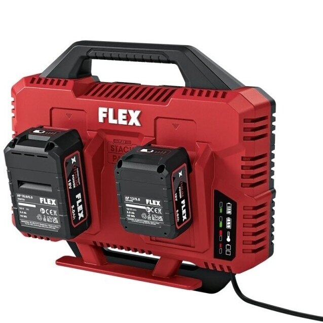 Pakrovėjas dvigubas FLEX CA SP 2X12/18V 230V 3