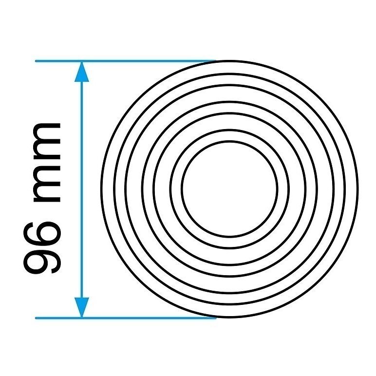 Padas guminis domkratui 96mm 1 Padas guminis domkratui 96mm 1