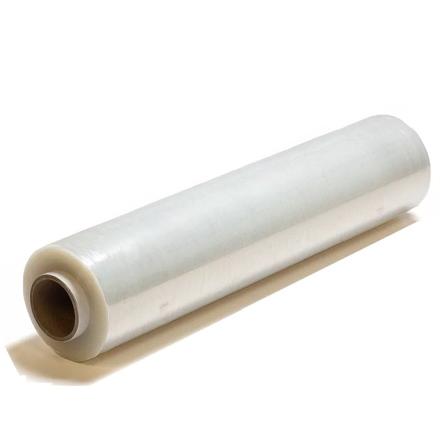 Pakavimo plėvelė skaidri 17mk x 0,45m x 300m Pakavimo plėvelė skaidri 17mk x 0,45m x 300m