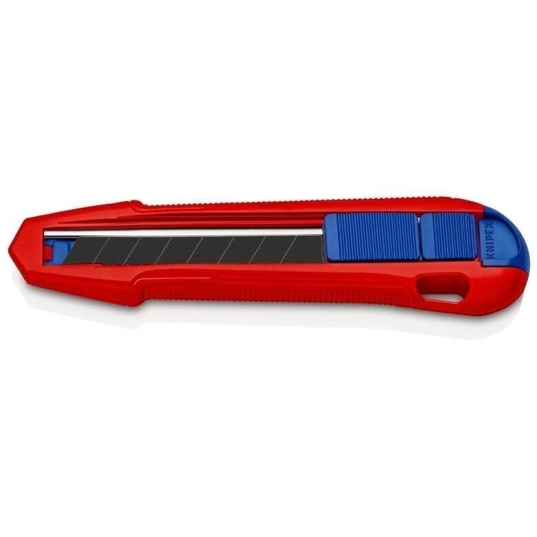 Peilis laužomomis geležtėmis 18mm CUTIX KNIPEX 2 Peilis laužomomis geležtėmis 18mm CUTIX KNIPEX 2