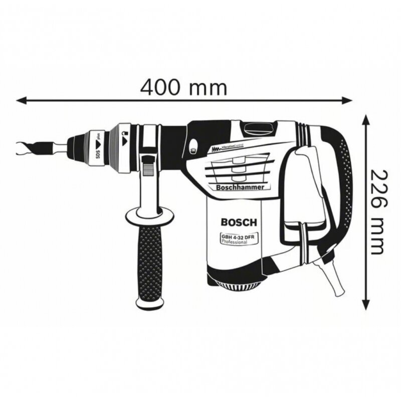 Perforatorius 900W BOSCH GBH 4-32 DFR 0611332100 1