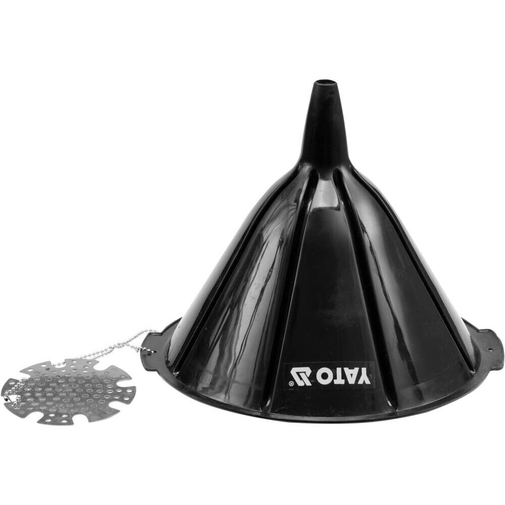 Piltuvas su metaliniu sieteliu 280mm YT-0697