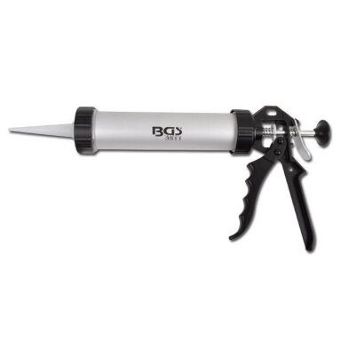 Pistoletas kasetėms aliuminis L-220mm Pistoletas kasetėms aliuminis L-220mm