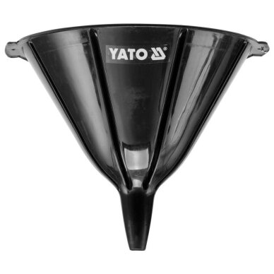 Piltuvas su metaliniu sieteliu 280mm YT-0697 1 Piltuvas su metaliniu sieteliu 280mm YT-0697 1