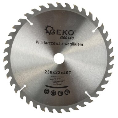 Pjūklas medžiui 230×22mm 40T
