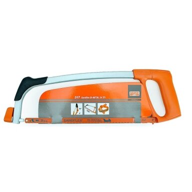 Pjūklas metalui L-300mm + 3 geležtės