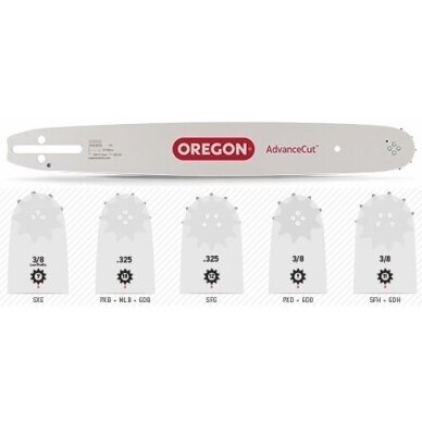 Pjovimo juosta 3/8" 1.3mm 14" OREGON 140SXEA095 3 Pjovimo juosta 3/8" 1.3mm 14" OREGON 140SXEA095 3
