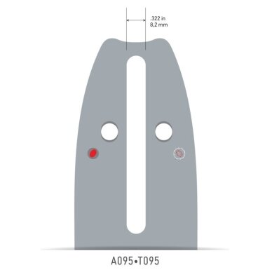 Pjovimo juosta 3/8" 1.3mm 14" OREGON 140SXEA095 1