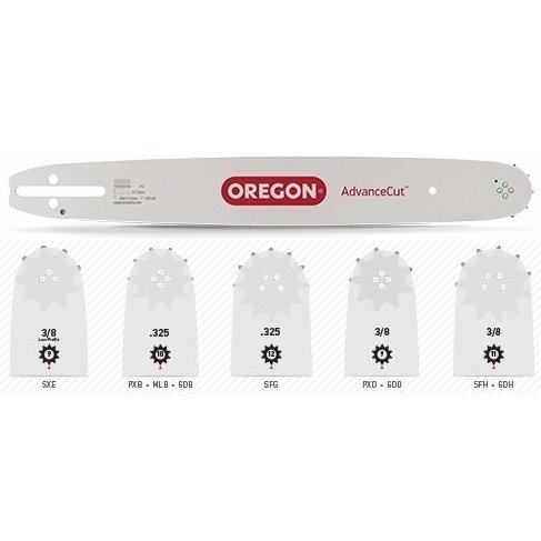 Pjovimo juosta 3/8" 1.3mm 14" OREGON 140SXEA095 3 Pjovimo juosta 3/8" 1.3mm 14" OREGON 140SXEA095 3