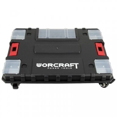 Platforma su ratukais įrankių dėžėms WORCRAFT 445x320x170mm XCUBE200 Platforma su ratukais įrankių dėžėms WORCRAFT 445x320x170mm XCUBE200