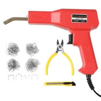 Plastiko suvirinimo aparatas 50W rinkinys 200vnt. 1