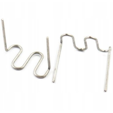 Plastiko suvirinimo kabės banguotos 0.8mm 500vnt. S11867 1