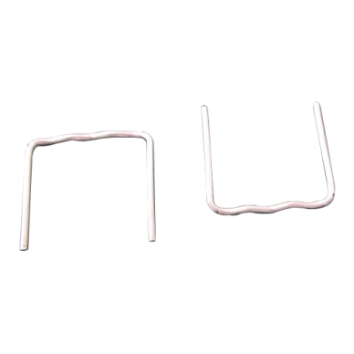 Plastiko suvirinimo kabės lygios 0.8mm 100vnt. Plastiko suvirinimo kabės lygios 0.8mm 100vnt.