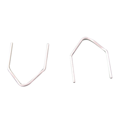 Plastiko suvirinimo kabės vidinio kampo 0.8mm 100vnt. Plastiko suvirinimo kabės vidinio kampo 0.8mm 100vnt.