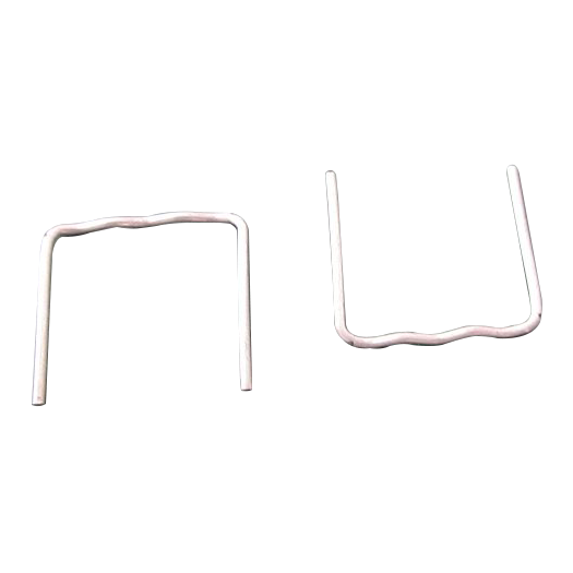 Plastiko suvirinimo kabės lygios 0.8mm 100vnt.