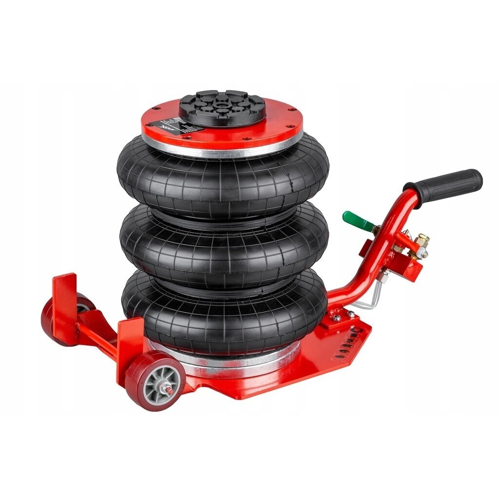 Pneumatinis domkratas su trumpa rankena su ratukais 3.5T 150-400mm BR-PD30T3PTR
