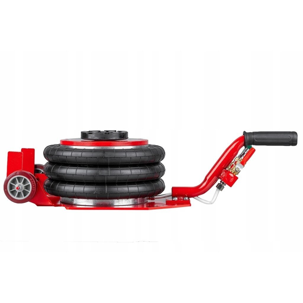Pneumatinis domkratas su trumpa rankena su ratukais 3.5T 150-400mm BR-PD30T3PTR 2