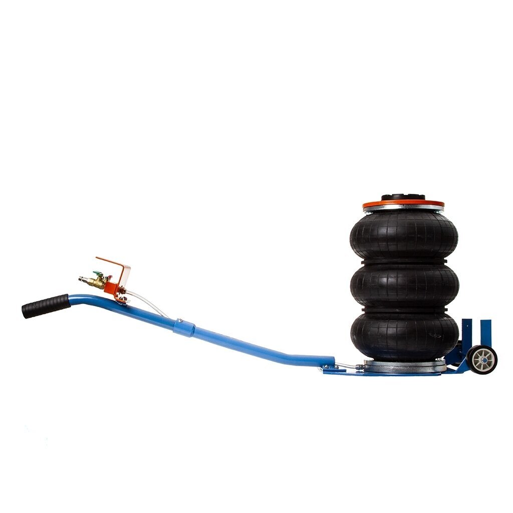 Pneumatinis domkratas su ratukais 3.5T 150-400mm + apsauginė guma MF180035 6