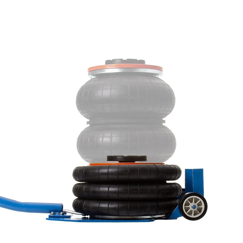 Pneumatinis domkratas su ratukais 3.5T 150-400mm + apsauginė guma MF180035 7