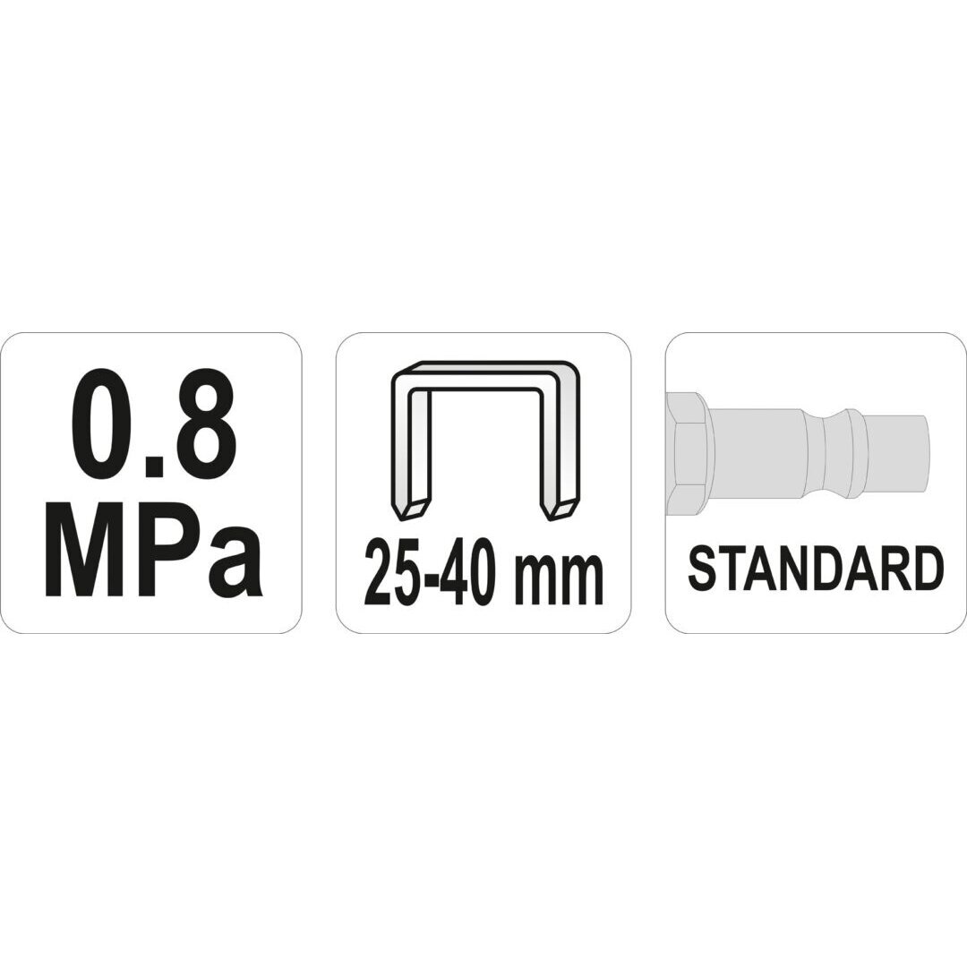 Pneumatinis kabiamušis 1/4" 25-40mm 3