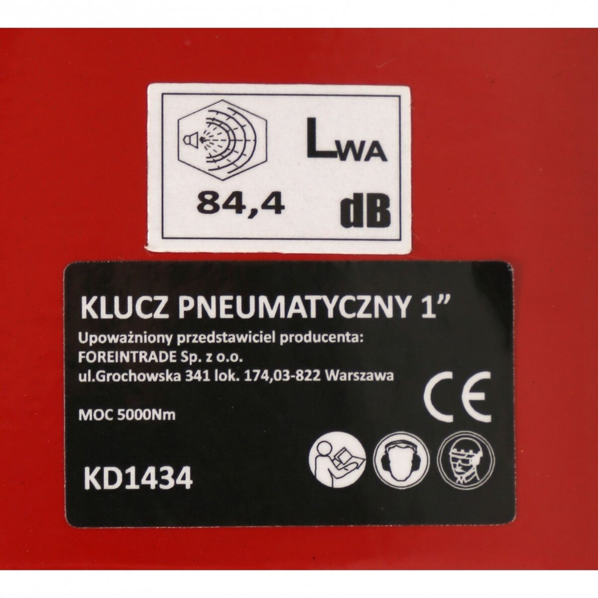 Pneumatinis smūginis veržliasukis lagamine 1'' 5000Nm 5 Pneumatinis smūginis veržliasukis lagamine 1'' 5000Nm 5