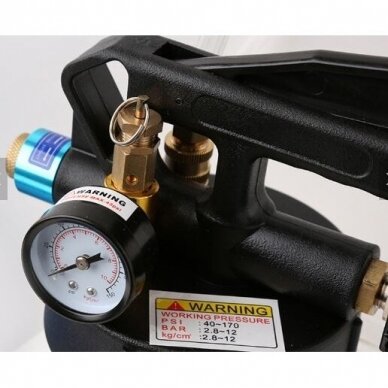 Pneumatinis tepalo užpylimo ir išsiurbimo įrenginys su ATF adapteriais 8l 15vnt. 3 Pneumatinis tepalo užpylimo ir išsiurbimo įrenginys su ATF adapteriais 8l 15vnt. 3