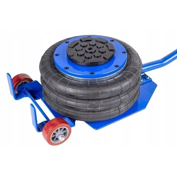 Pneumatinis domkratas su ratukais 3.5T 150-400mm + apsauginė guma MF180035 2