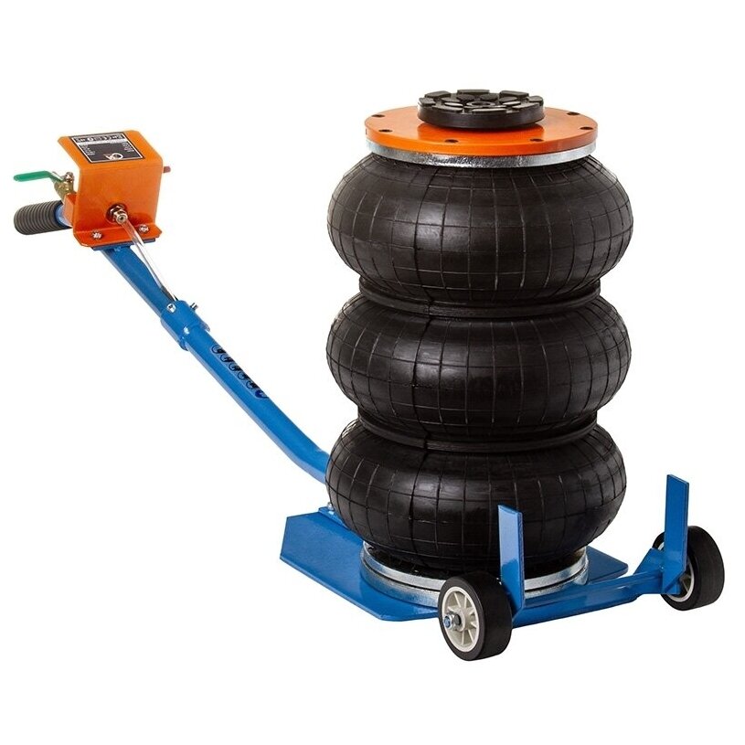 Pneumatinis domkratas su ratukais 3.5T 150-400mm + apsauginė guma MF180035 4 Pneumatinis domkratas su ratukais 3.5T 150-400mm + apsauginė guma MF180035 4