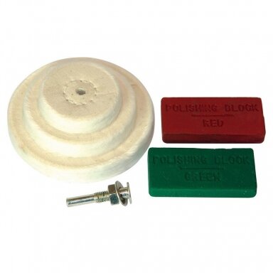 Poliravimo rinkinys 50/75/100mm 6vnt. Poliravimo rinkinys 50/75/100mm 6vnt.