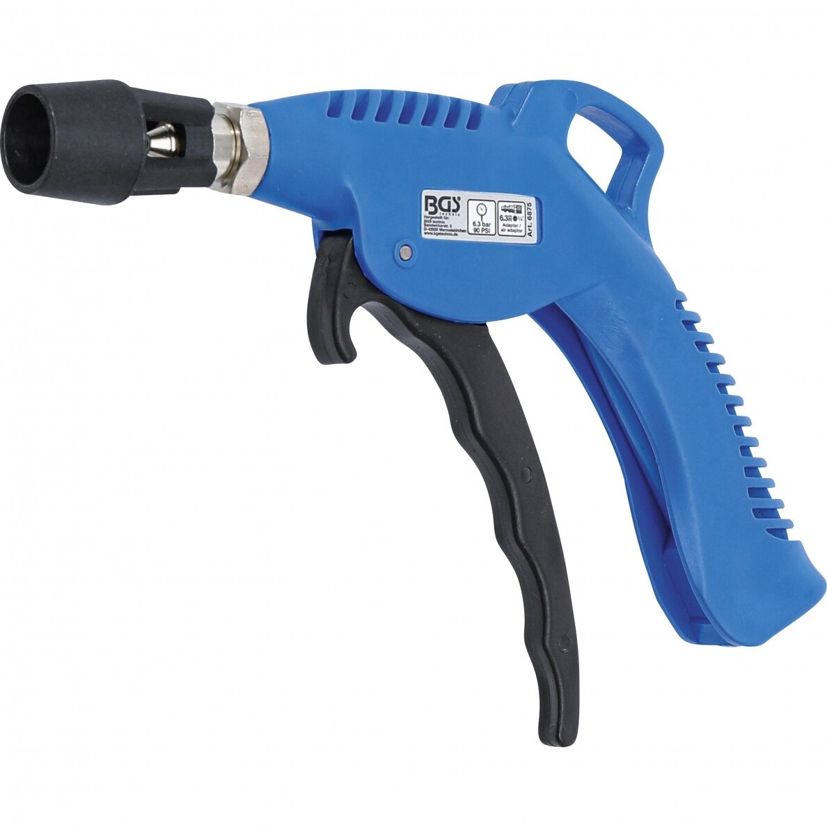 Prapūtimo pistoletas su turbo purkštuvu 1/4" Prapūtimo pistoletas su turbo purkštuvu 1/4"