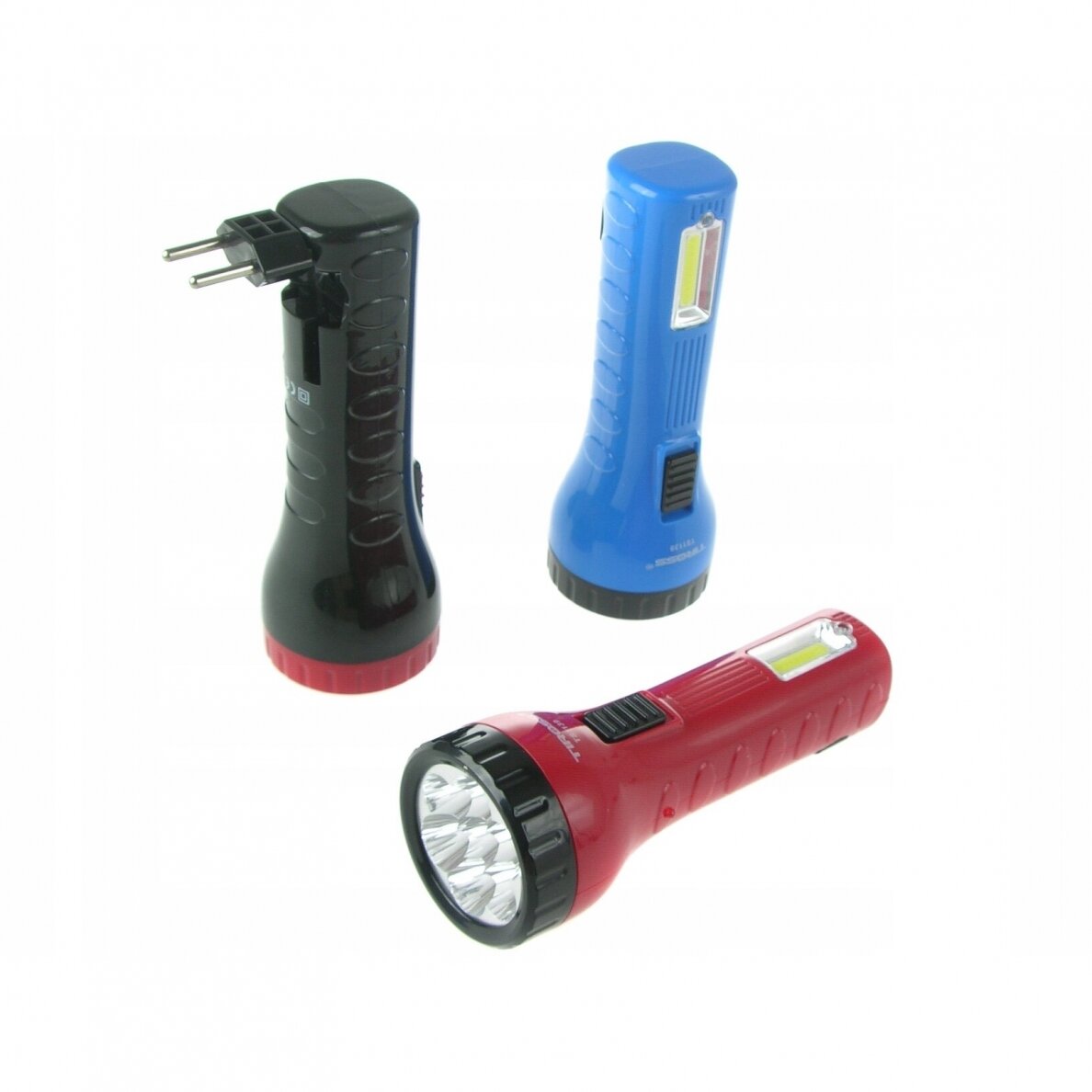 Prožektorius rankinis 7LED + 1LED COB 2256 1 Prožektorius rankinis 7LED + 1LED COB 2256 1