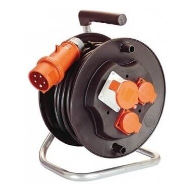 Prailgintuvas su rite 20m 16A 400V 3 vietų 5x1,5mm²