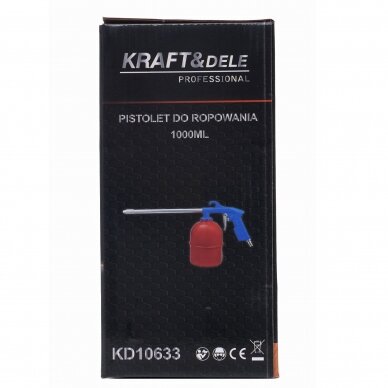 Praplovimo pistoletas su metaliniu bakeliu 1/4" 2 Praplovimo pistoletas su metaliniu bakeliu 1/4" 2