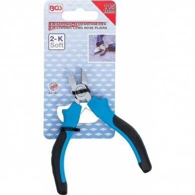 Mini replės šoninio kirpimo L-115mm 381 3 Mini replės šoninio kirpimo L-115mm 381 3