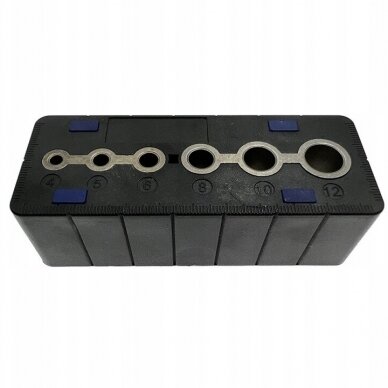 Šablonas - Priedas gręžimui kampu 4-12mm Šablonas - Priedas gręžimui kampu 4-12mm