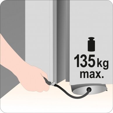 Pripučiama montavimo pagalvė 150x160mm 1 Pripučiama montavimo pagalvė 150x160mm 1