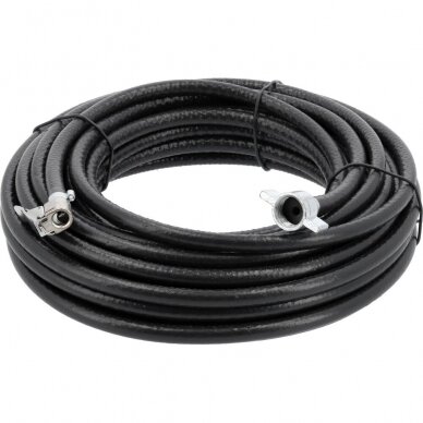 Pripūtimo žarna su antgaliais 12-18m 6x10mm Pripūtimo žarna su antgaliais 12-18m 6x10mm