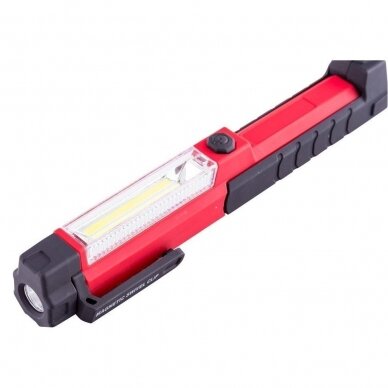Prožektorius darbo COB-LED įkraunamas tušinuko tipas 1.5W 2 Prožektorius darbo COB-LED įkraunamas tušinuko tipas 1.5W 2