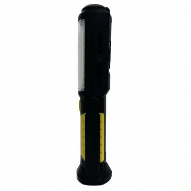 Prožektorius darbo COB LED + LED įkraunamas vartomas 3W+1W 2 Prožektorius darbo COB LED + LED įkraunamas vartomas 3W+1W 2