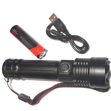 Prožektorius rankinis LED XHP90 viena funkcija 2