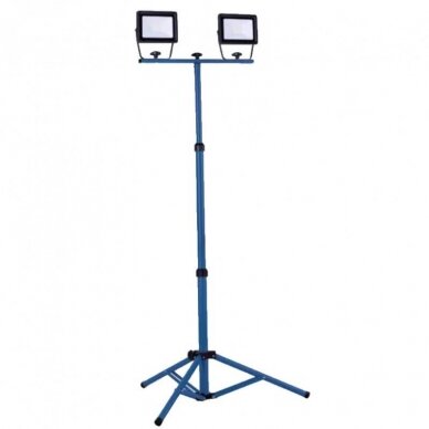 Prožektorius su stovu 2x30W LED Prožektorius su stovu 2x30W LED