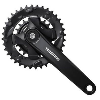 Priekinis žvaigždžių blokas SHIMANO 2x9-speed 36x22T Priekinis žvaigždžių blokas SHIMANO 2x9-speed 36x22T