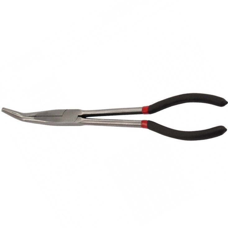 Kombinuotos replės prailgintos lenktos 45° L-280mm Kombinuotos replės prailgintos lenktos 45° L-280mm