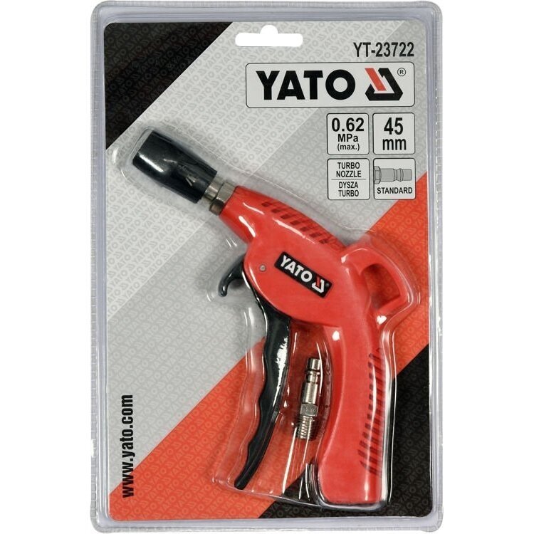 Prapūtimo pistoletas su turbo purkštuvu 1/4" 45mm 1 Prapūtimo pistoletas su turbo purkštuvu 1/4" 45mm 1