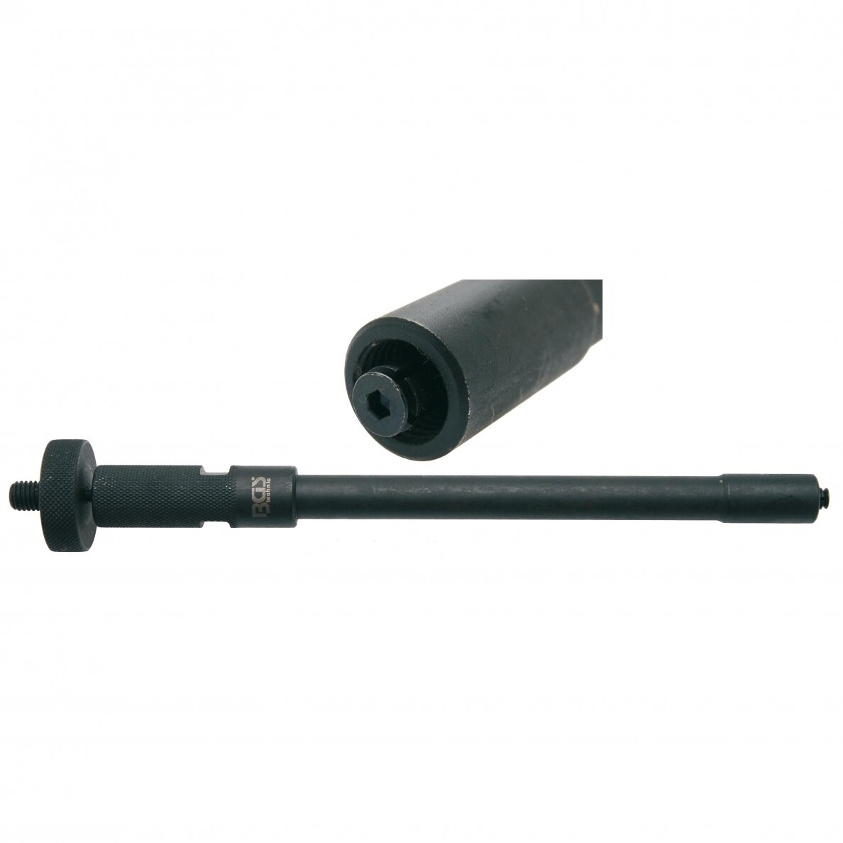 Purkštukų tarpinių išėmėjas su plokštelėmis L-230mm 62630 Purkštukų tarpinių išėmėjas su plokštelėmis L-230mm 62630