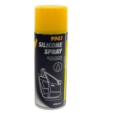 3Purškiamas silikonas silicone spray 450ml 9963