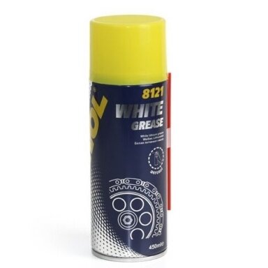 Purškiamas tepalas white grease 450ml 8121 Purškiamas tepalas white grease 450ml 8121