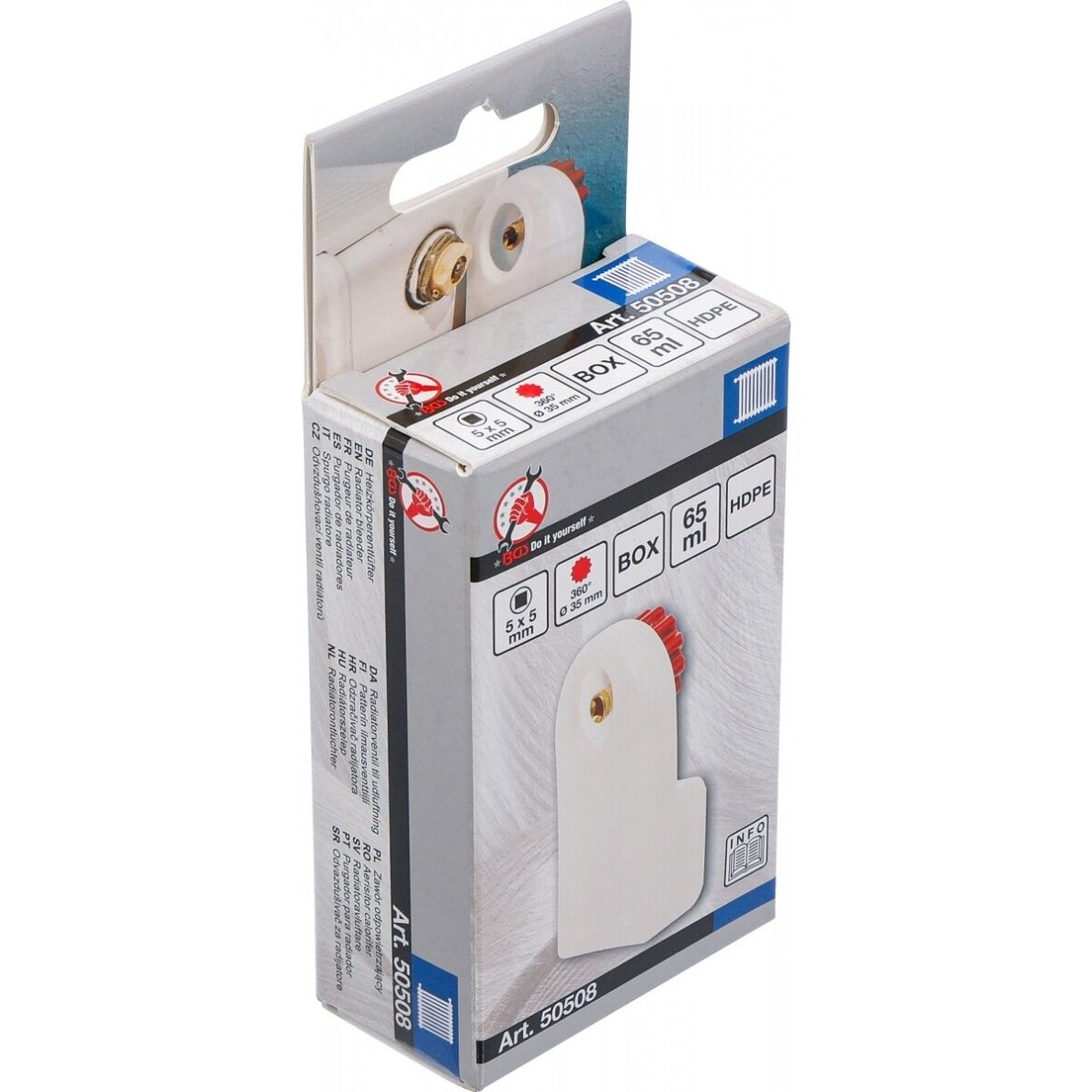 Radiatoriaus nuorinimo įrankis su surinkimo indu 65ml 50508 1
