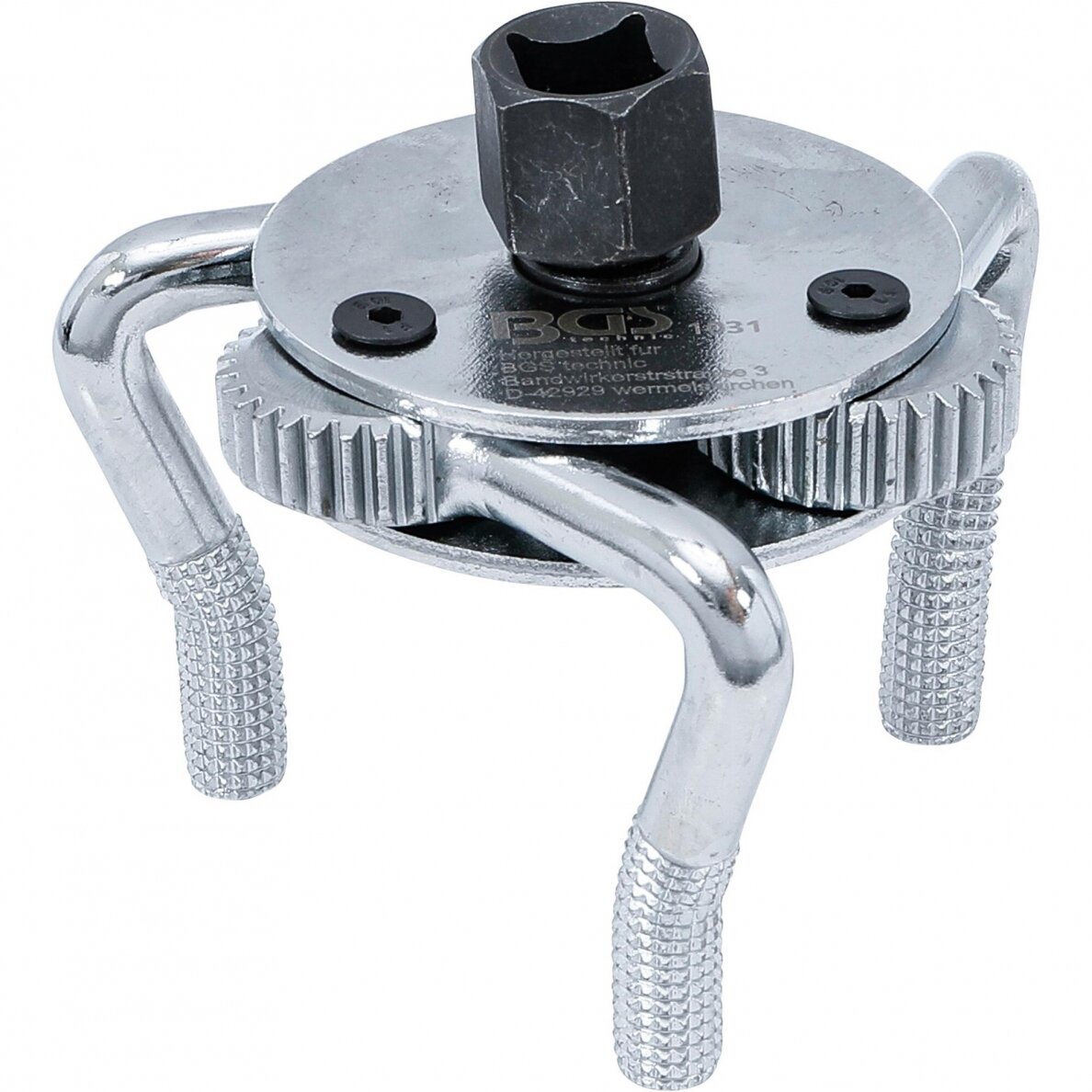 Raktas tepalo filtrui suspaudžiamas 3 kojų 1/2" 3/8" 60-100mm 1031 Raktas tepalo filtrui suspaudžiamas 3 kojų 1/2" 3/8" 60-100mm 1031